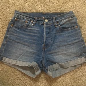 Levi’s high waisted shorts